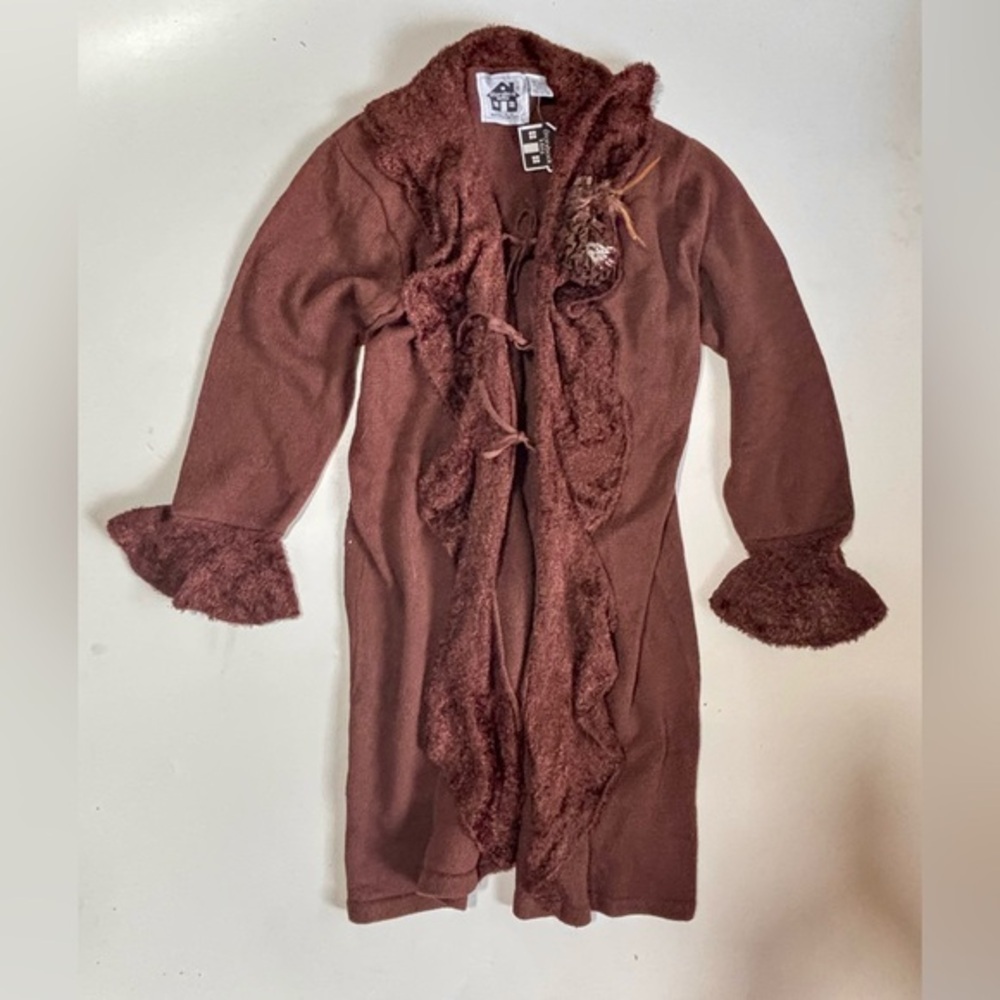 NWT Storybook Knits Brown Pennylane Sweater